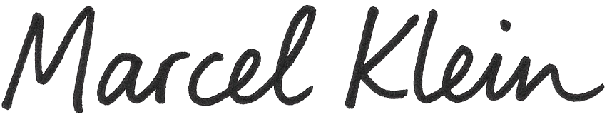 Marcel Klein's signature